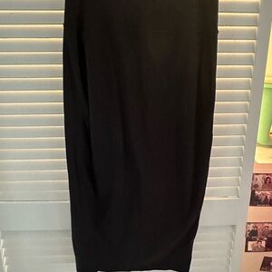 Lululemon Athletica Black Midi Pencil Skirt for Work